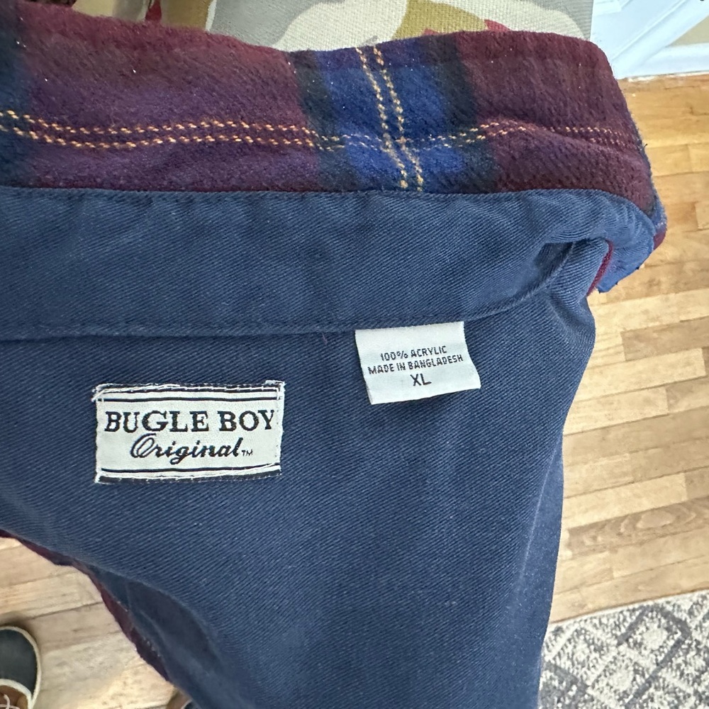 Bugle Boy Plaid Shirt XL - Picture 3 of 3